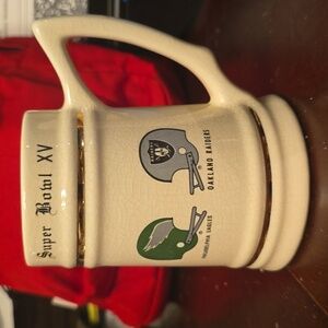 Super Bowl XV 🏈  Louisiana Superdome New Orleans January 25th, 1981 Beer Stein